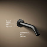 Components® Wall-mount bath spout