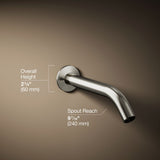 Components® Wall-mount bath spout