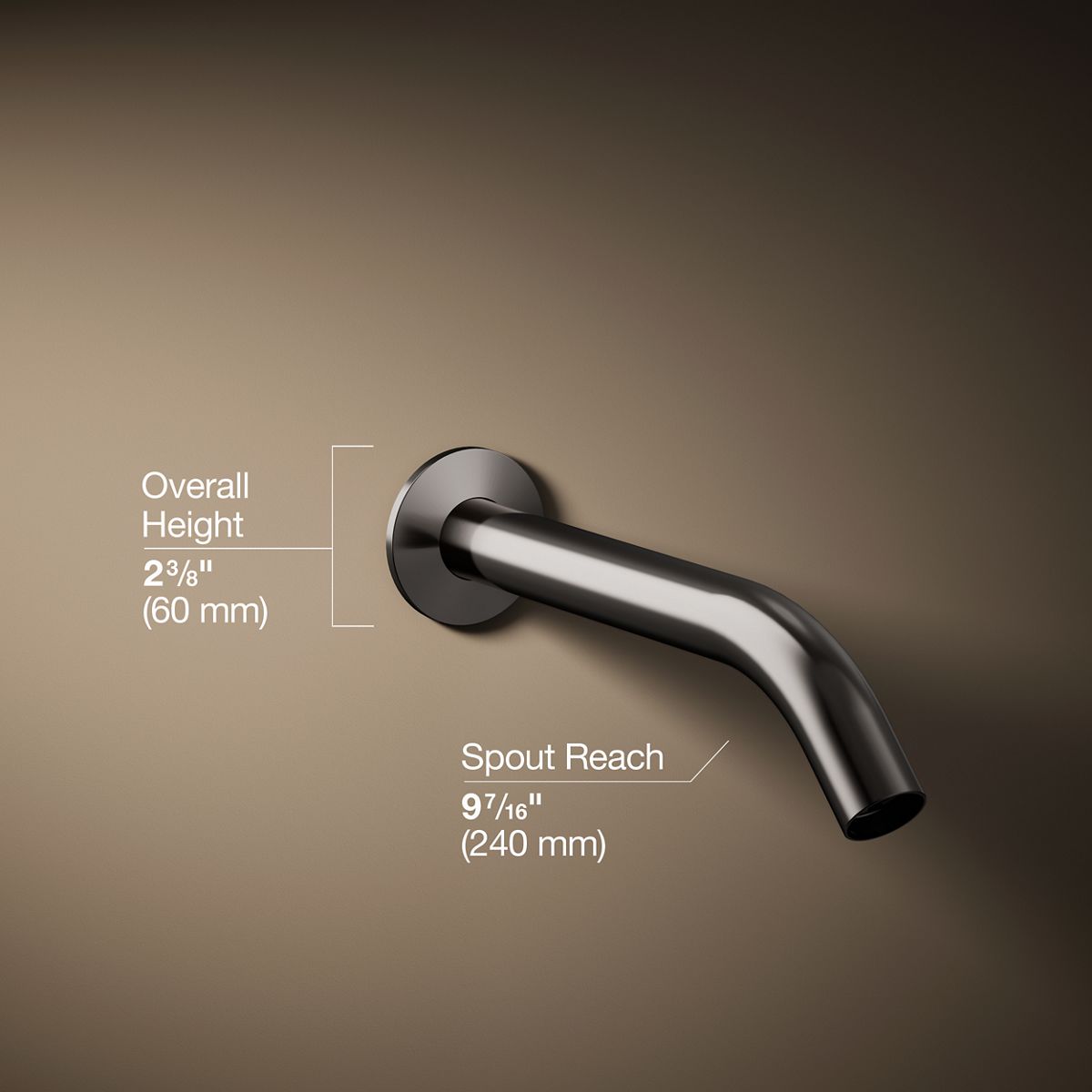 Components® Wall-mount bath spout