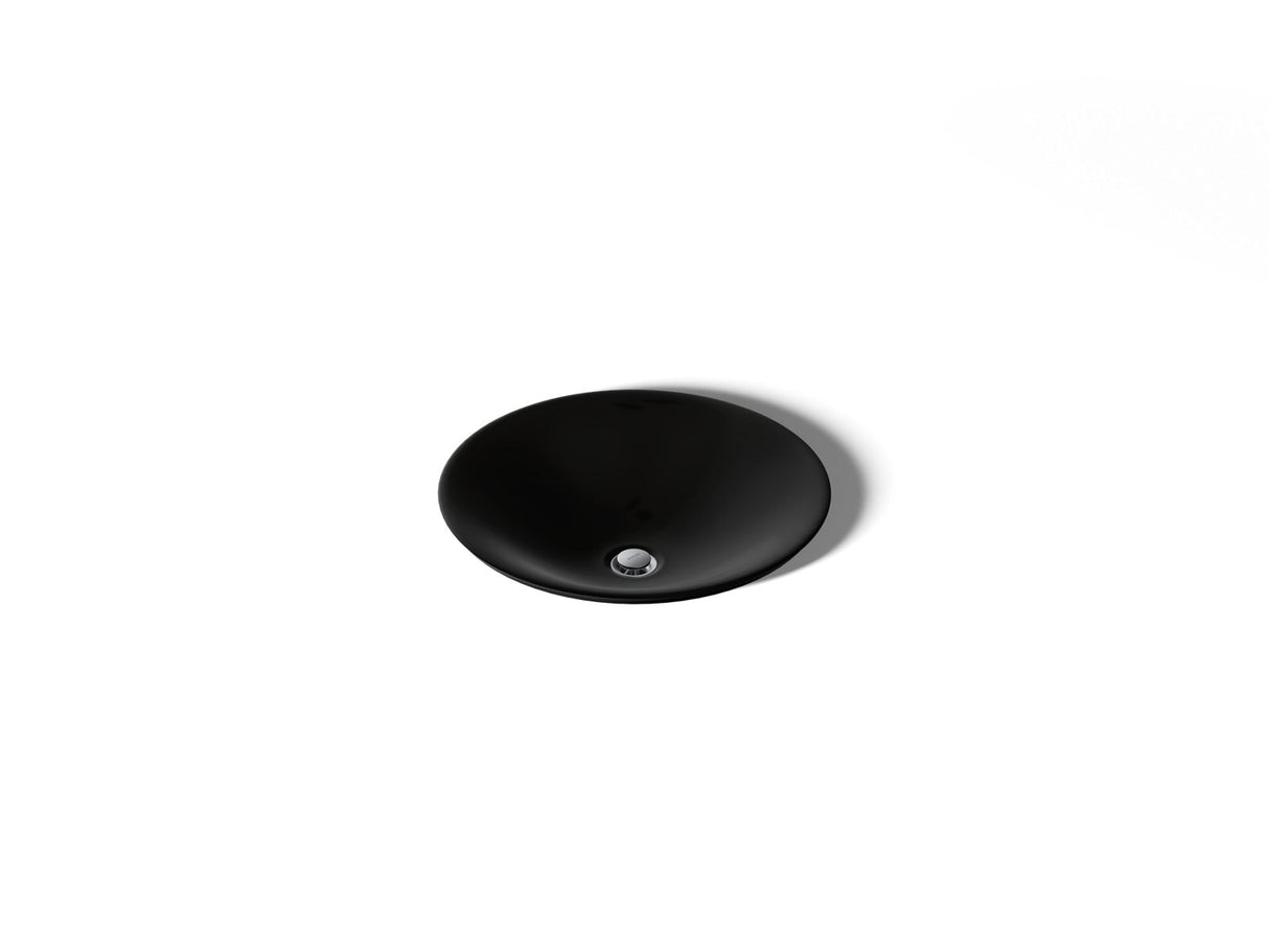 Carillon® 17-3/4" round drop-in bathroom sink, no overflow