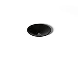 Carillon® 17-3/4" round drop-in bathroom sink, no overflow