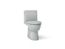 Reach® One-piece compact elongated toilet with skirted trapway, 1.28 gpf