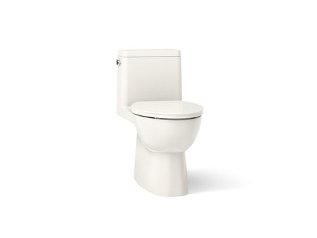 Reach® One-piece compact elongated toilet with skirted trapway, 1.28 gpf