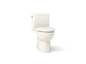 Reach® One-piece compact elongated toilet with skirted trapway, 1.28 gpf