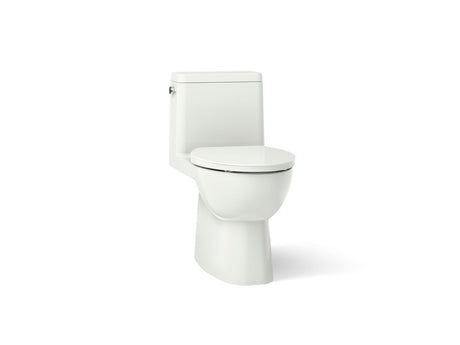 Reach® One-piece compact elongated toilet with skirted trapway, 1.28 gpf