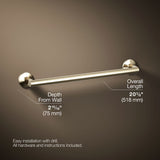 Components® 18" towel bar