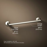 Components® 18" towel bar
