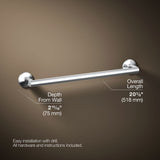 Components® 18" towel bar