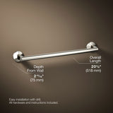 Components® 18" towel bar