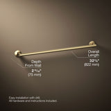 Components® 30" towel bar