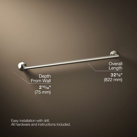 Components® 30" towel bar