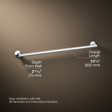 Components® 30" towel bar