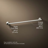 Components® 30" towel bar