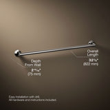 Components® 30" towel bar