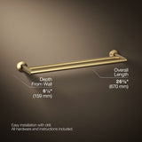 Components® Double towel bar