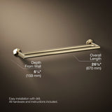 Components® Double towel bar