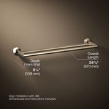 Components® Double towel bar