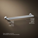 Components® Double towel bar