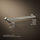 Components® Double towel bar