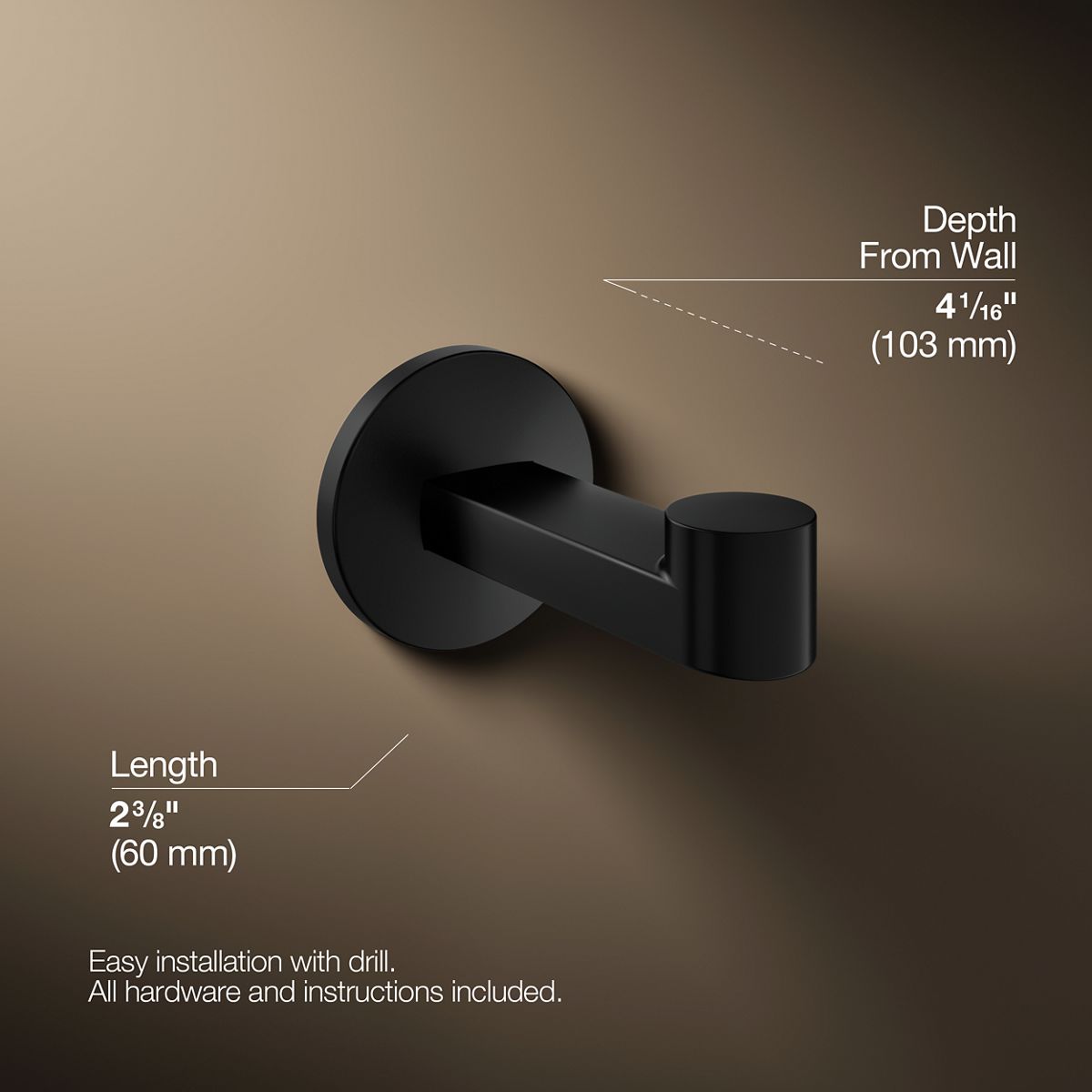 Components® Robe hook