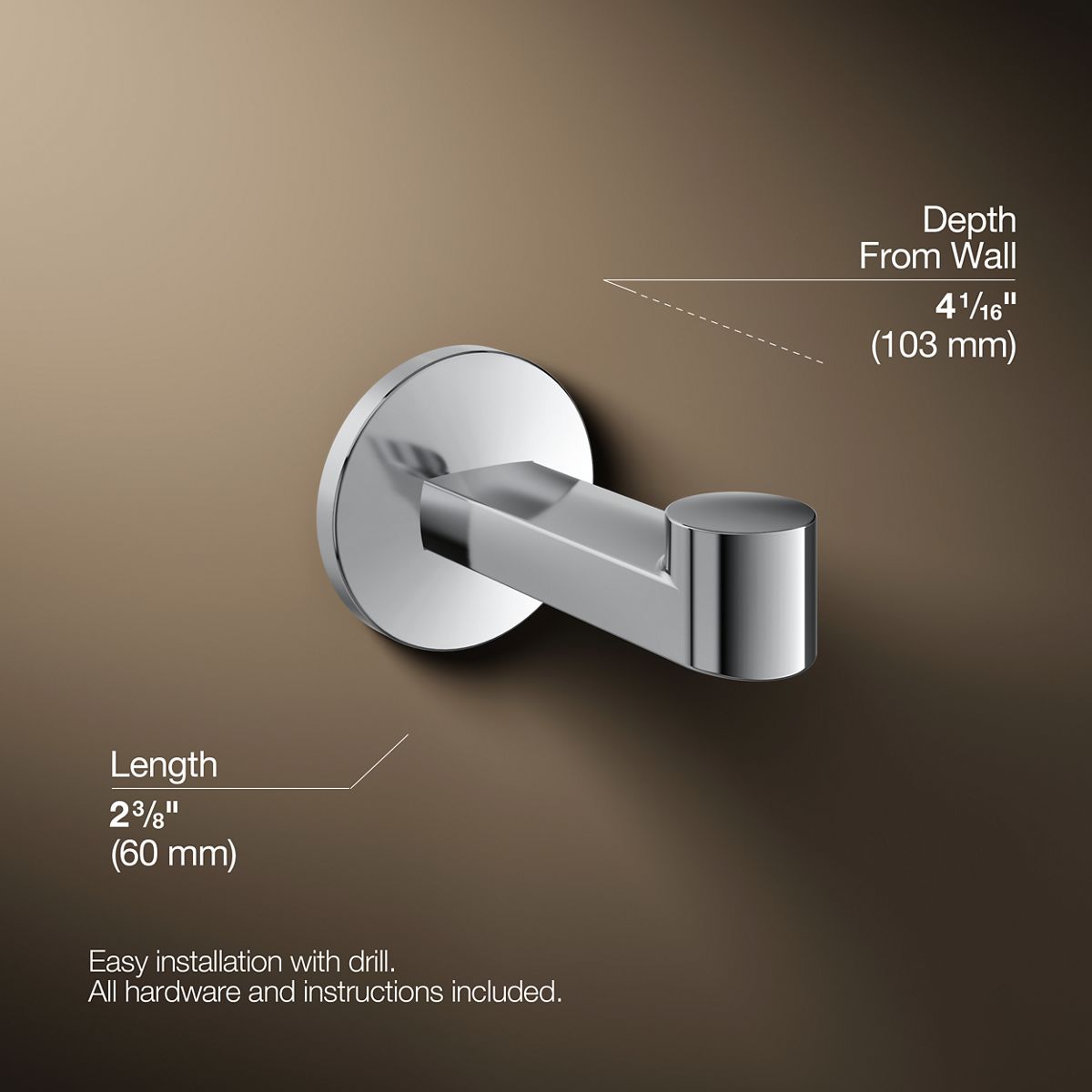 Components® Robe hook