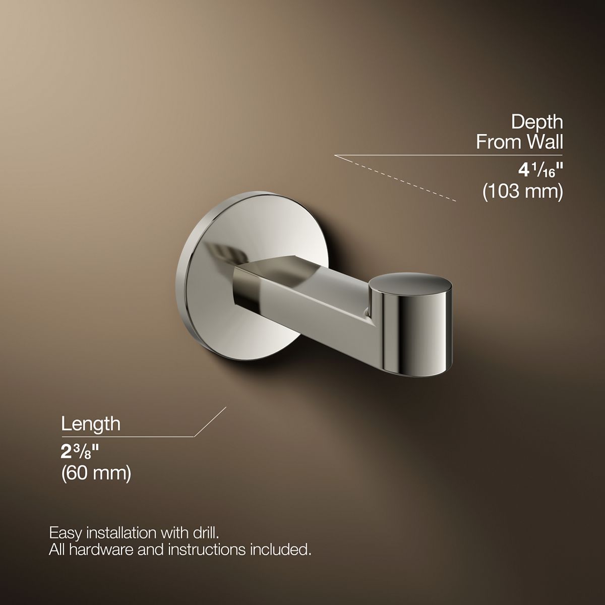 Components® Robe hook