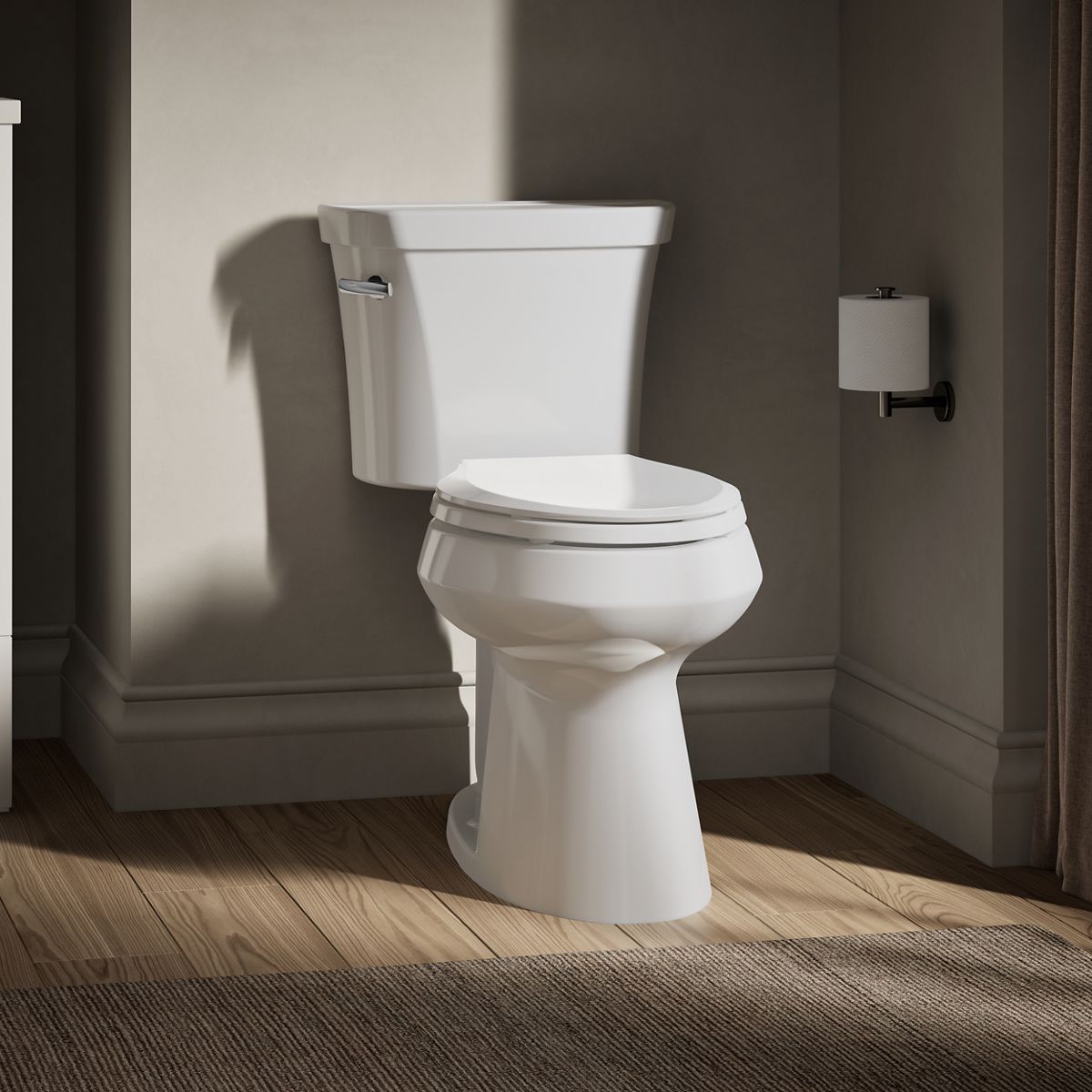 Highline® Elongated toilet bowl with concealed trapway