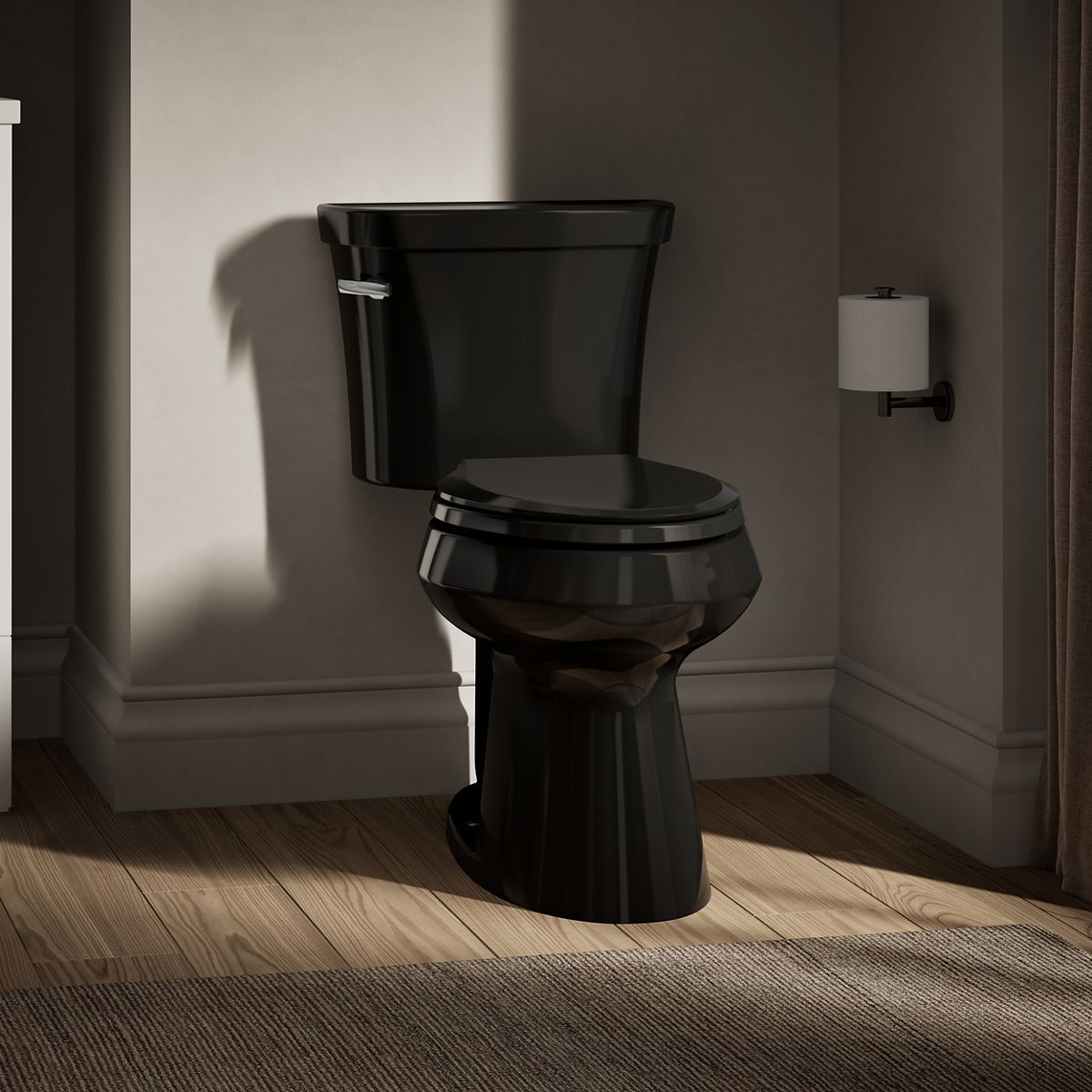 Highline® Elongated toilet bowl with concealed trapway