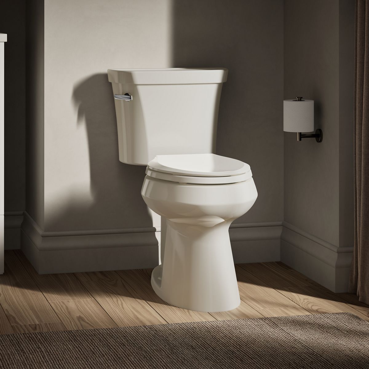 Highline® Elongated toilet bowl with concealed trapway
