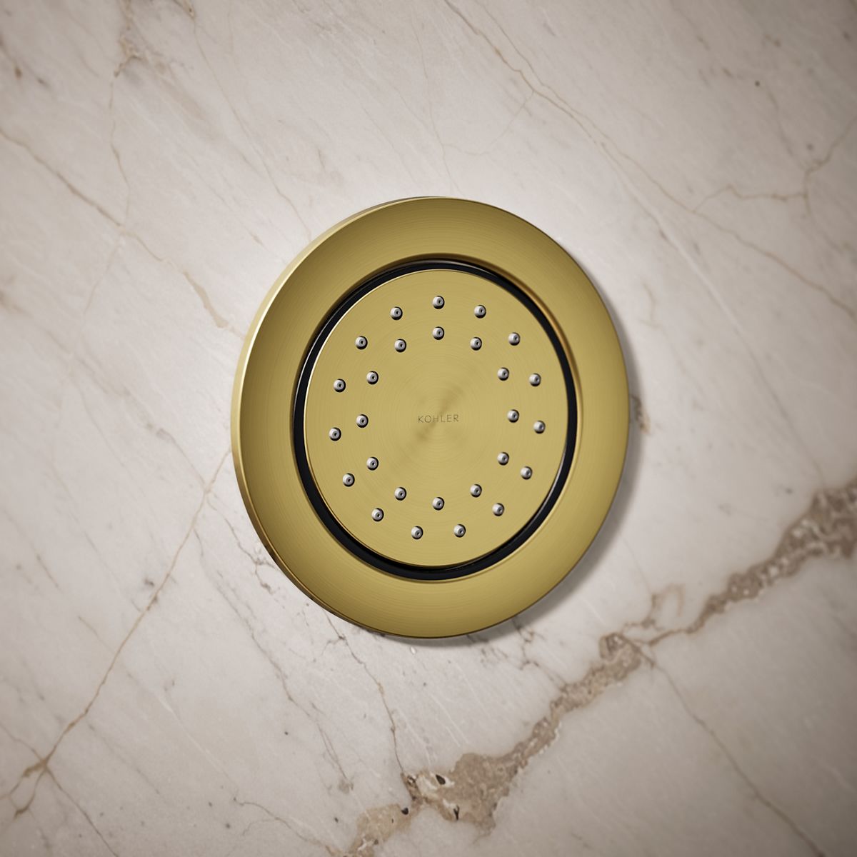 WaterTile® Round 27-nozzle single-function body spray, 1.0 gpm