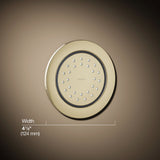 WaterTile® Round 27-nozzle single-function body spray, 1.0 gpm
