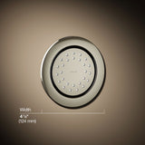WaterTile® Round 27-nozzle single-function body spray, 1.0 gpm