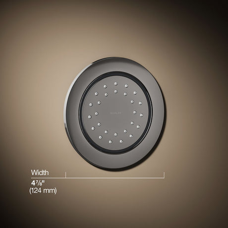 WaterTile® Round 27-nozzle single-function body spray, 1.0 gpm