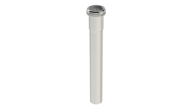 10" Extension Tube - Slip Joint - 22GA - 1-1/4" (808-10CP)