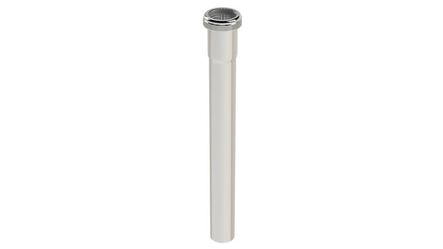 12" Extension Tube - Slip Joint - 22GA - 1-1/4" (808-12CP)