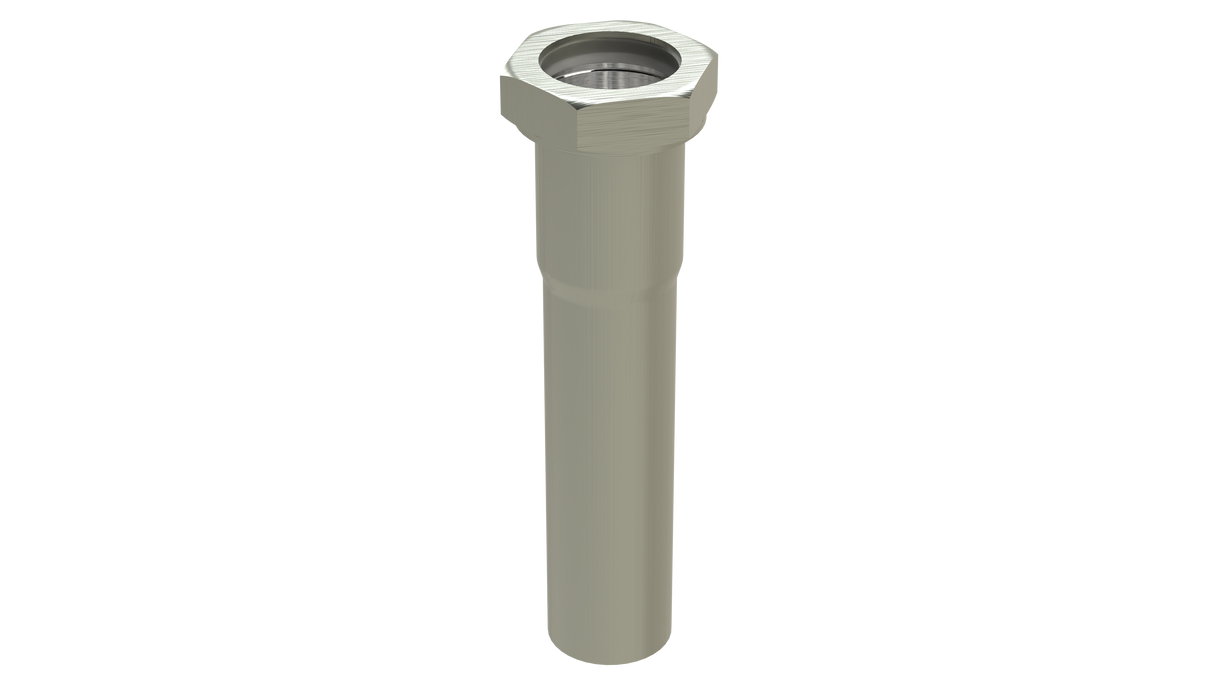 6" Extension Tube - Slip Joint - 22GA - 1-1/4" (808-6BN)