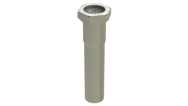 6" Extension Tube - Slip Joint - 22GA - 1-1/4" (808-6BN)