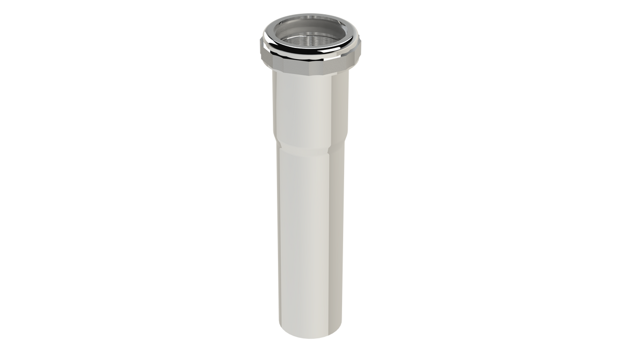 6" Extension Tube - Slip Joint - 22GA - 1-1/4" - BAGGED (808BAG-6CP)
