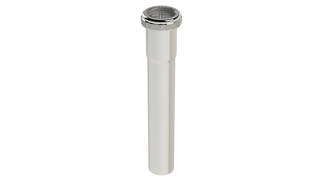 8" Extension Tube - Slip Joint - 22GA - 1-1/4" (808-8CP)