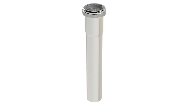 8" Extension Tube - Slip Joint - 22GA - 1-1/4" (808-8CP)