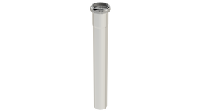 12" Extension Tube - Slip Joint - 22GA - 1-1/2" (809-12CP)