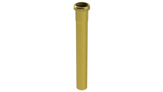 12" Extension Tube - Slip Joint - 22GA - 1-1/2" (809-12RB)