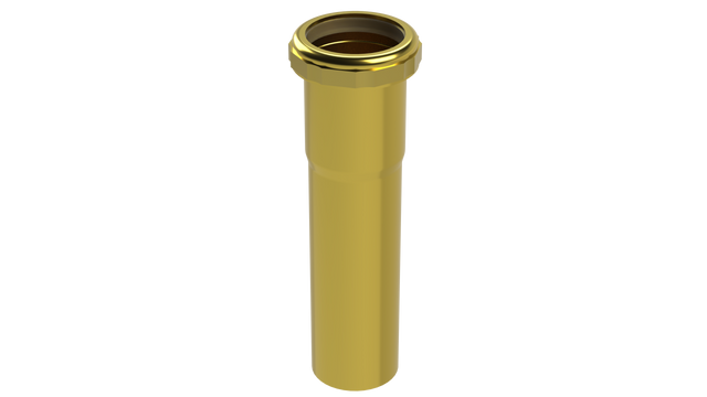 6" Extension Tube - Slip Joint - 22GA - 1-1/2" (809-6RB)