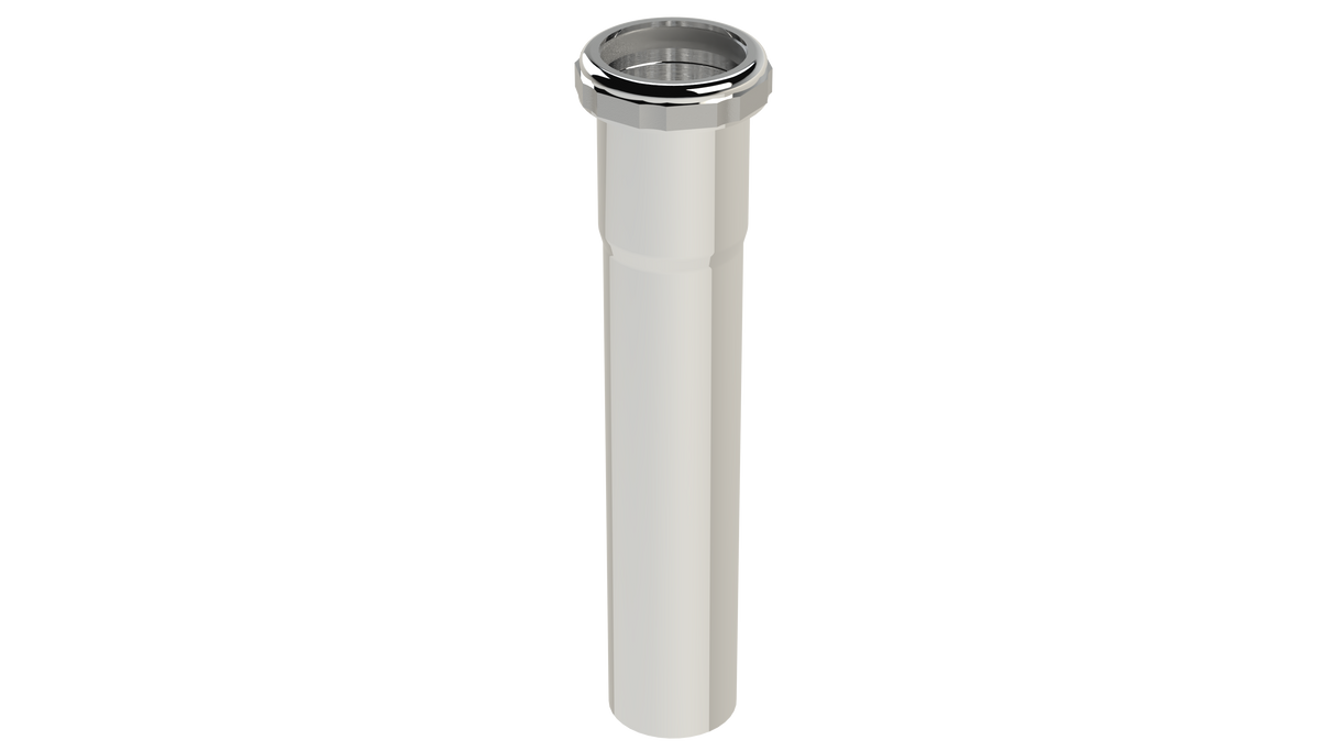 8" Extension Tube - Slip Joint - 22GA - 1-1/2" (809-8CP)