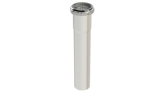 8" Extension Tube - Slip Joint - 22GA - 1-1/2" (809-8CP)