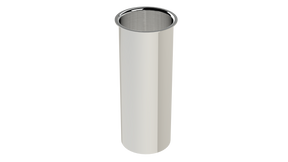 4" 1-1/2" Sink Tailpiece - 22GA (812-4CP)