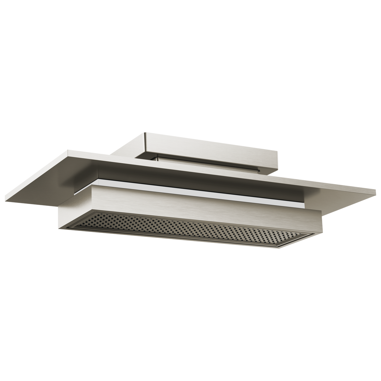 Frank Lloyd Wright Bath Collection by Brizo 21” Single-Function Raincan Shower Head with Integrated Lighting - 2.5 GPM