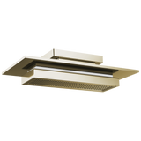 Frank Lloyd Wright Bath Collection by Brizo 21” Single-Function Raincan Shower Head with Integrated Lighting - 1.75 GPM