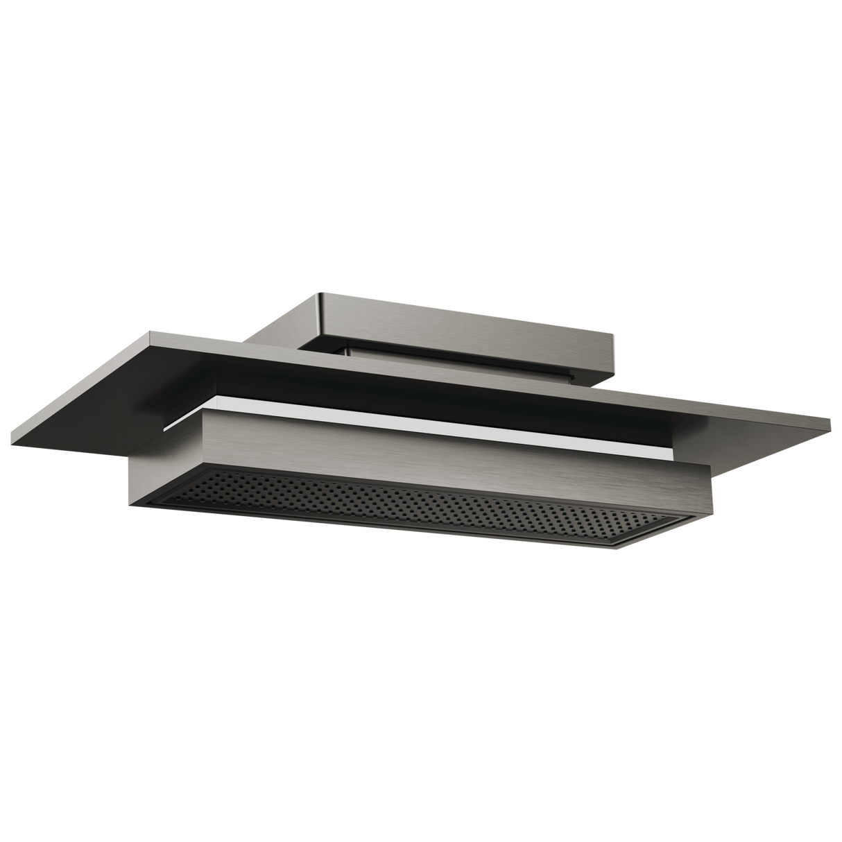 Frank Lloyd Wright Bath Collection by Brizo 21” Single-Function Raincan Shower Head with Integrated Lighting - 2.5 GPM