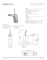 HOCKEY-Single-hole lavatory faucet